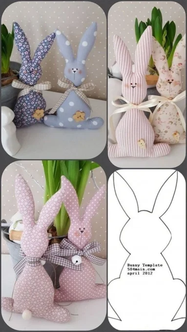 Easter-fabric-bunny-–-Pattern