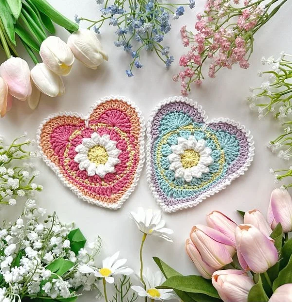 Cute Tuima Heart Crochet Patterns