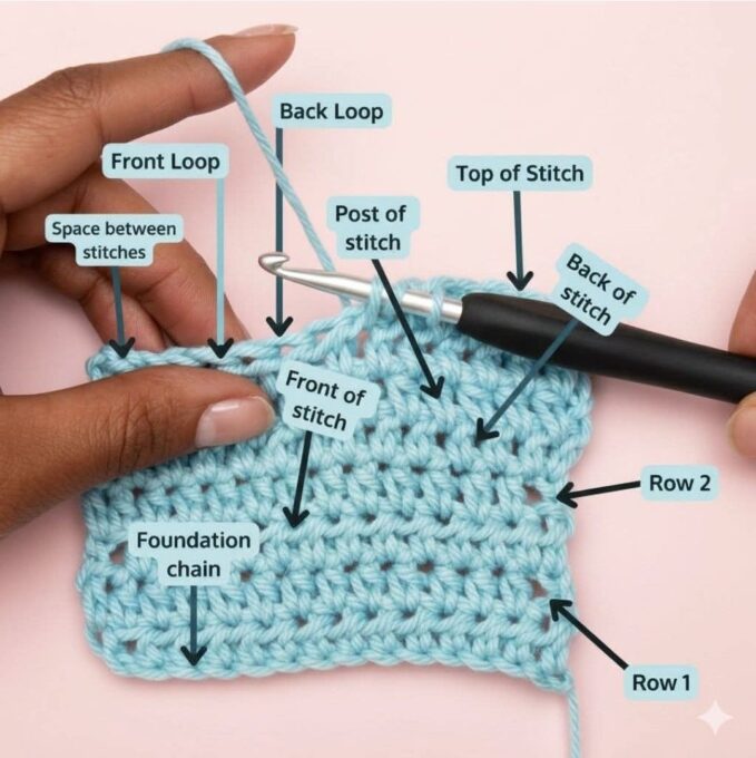 🧵 How to Crochet for Beginners Step by Step