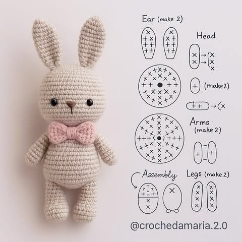 How to Crochet Small Amigurumi in One Afternoon